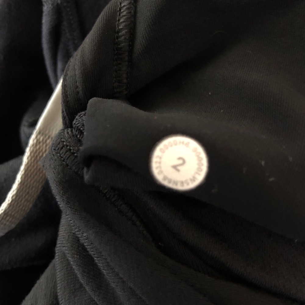 Lululemon Throwback Base Runner High Rise‎ Jogger Black Size 2 - Picture 7 of 8